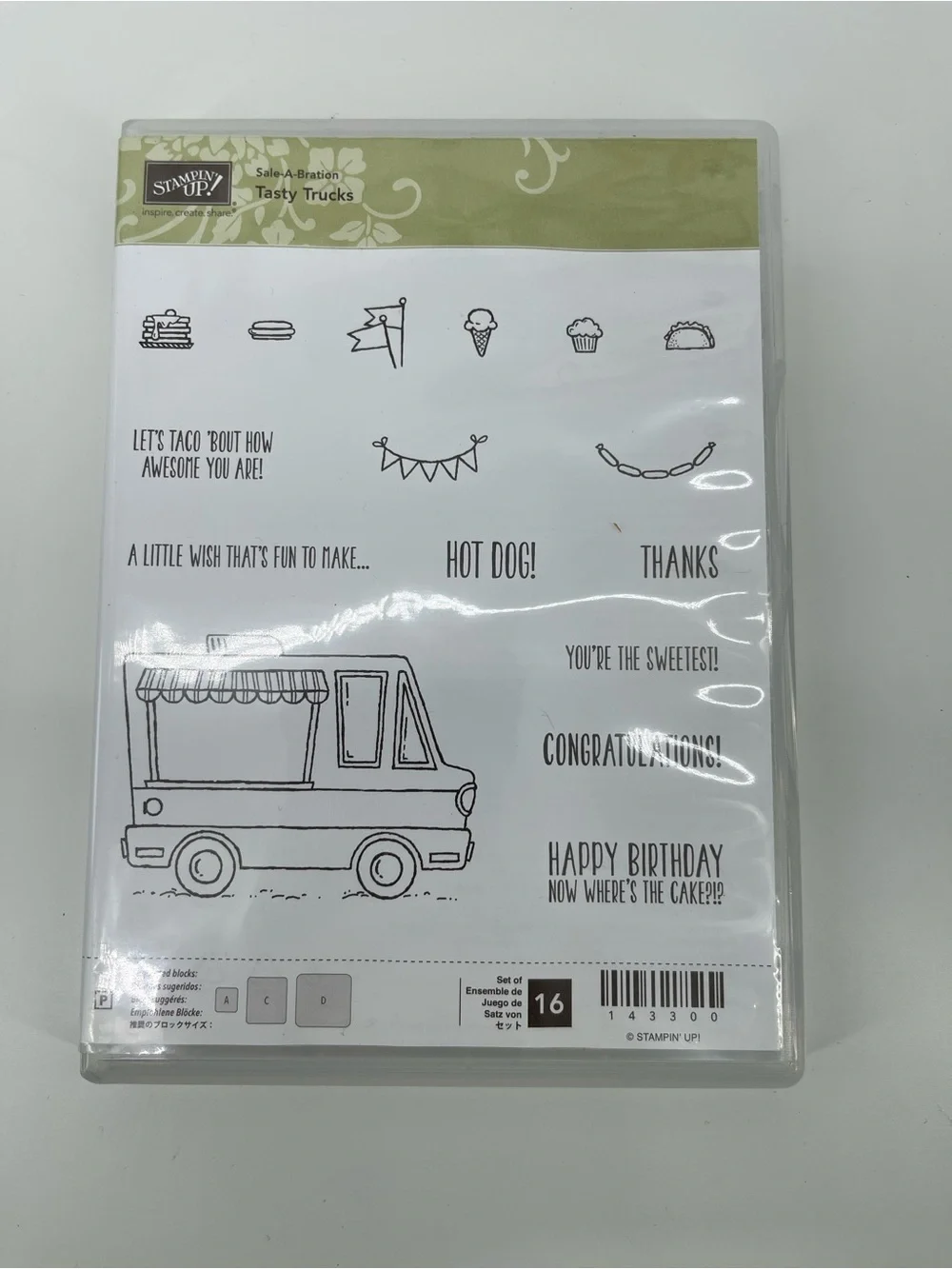 Stampin' Up! Tasty Trucks Stamp Set. Crafting Fun!